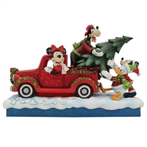 Disney Traditions - Fab. 4 with Red Truck